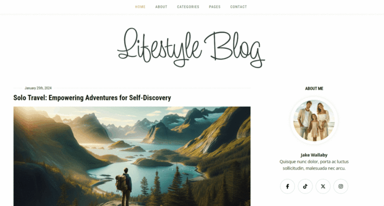Theme Launch Announcement: Our First Official WordPress Theme