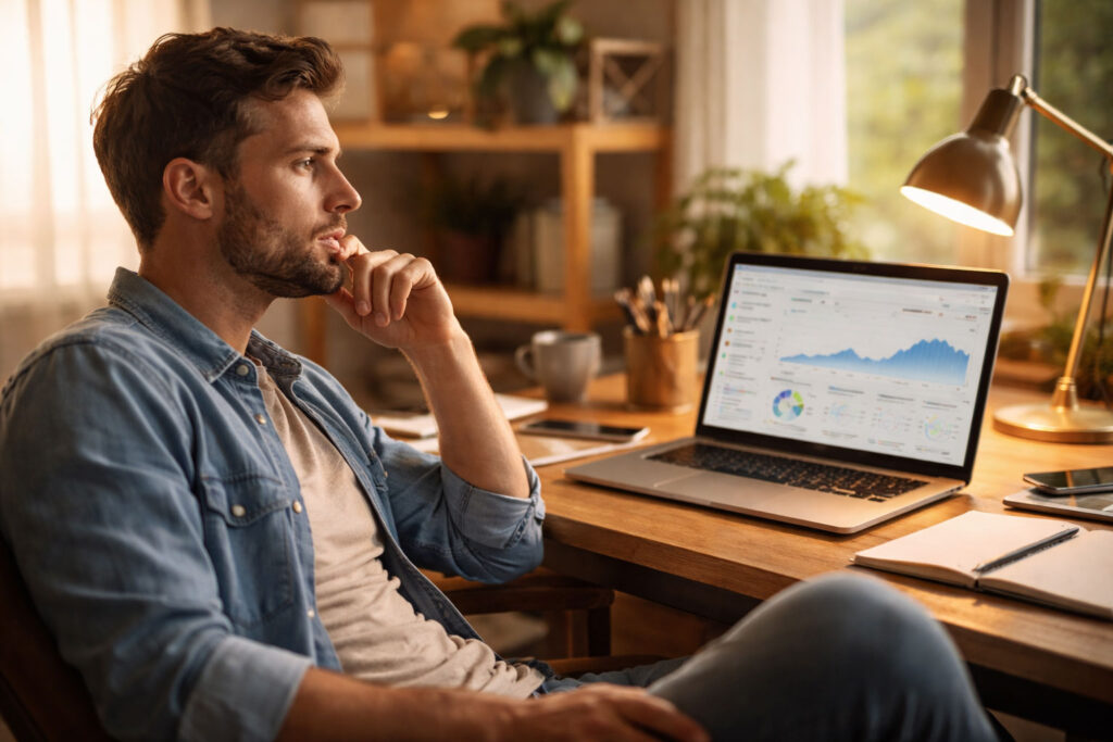 Business owner questioning why traffic does not convert