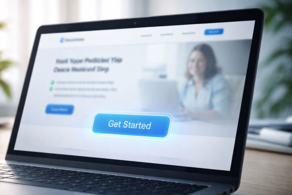 Clear conversion pathway turning traffic into action